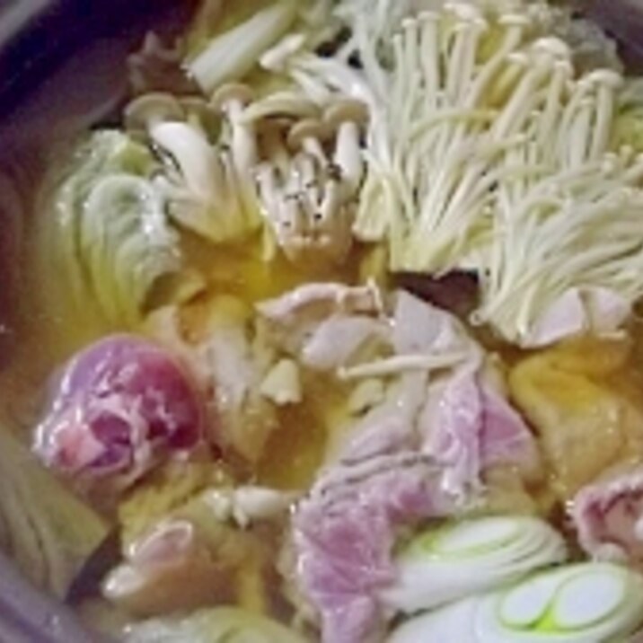 鴨鍋☆〆は濃厚雑炊+蕎麦